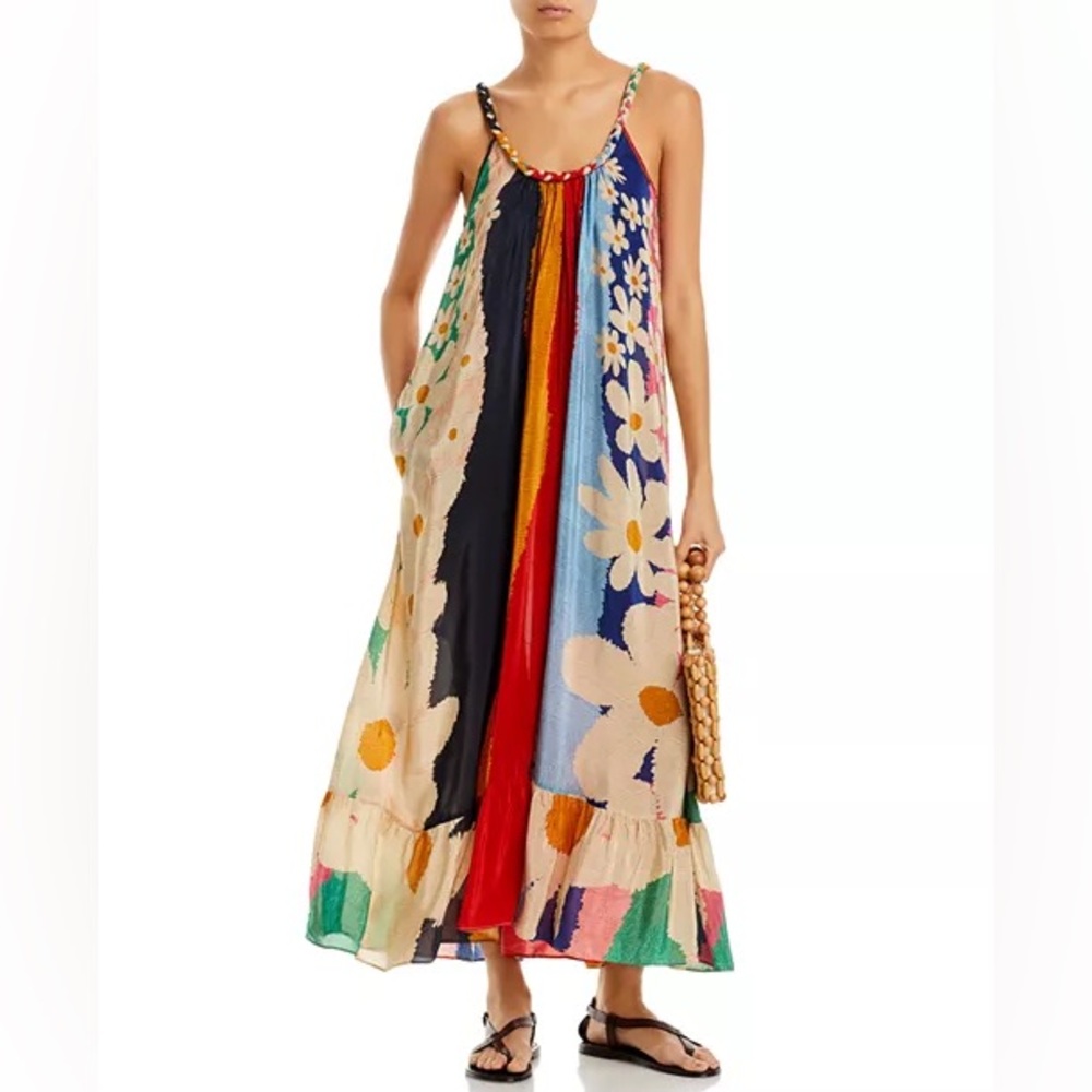 FARM RIO Multicolor Floral Maxi Dress